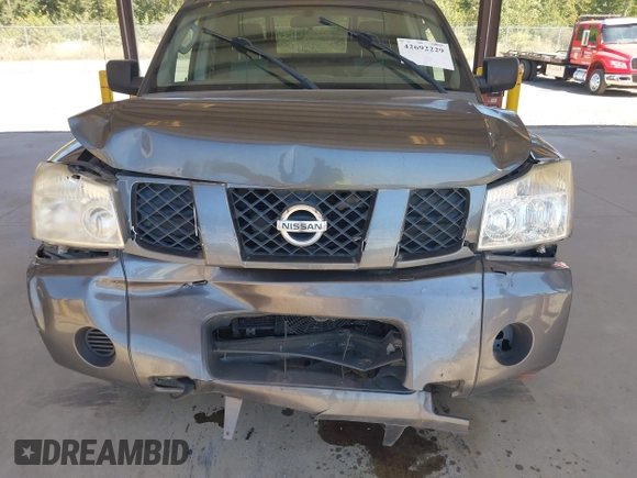 2005 Nissan Titan LE with VIN 1N6AA07B05N572685, listed as a IAAI auction lot 42692229 with 200,583 mi miles and . Bid and sale history available at DreamBid. Image 6.