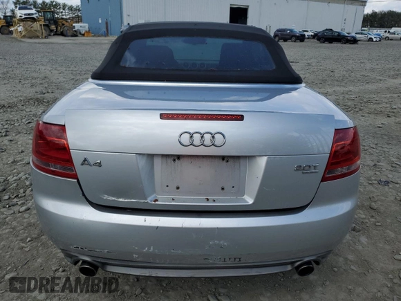 2009 Audi A4 2.0T with VIN WAUDF48H29K011260, listed as a Copart auction lot 50770505 with 176,706 mi miles and Salvage Title. Bid and sale history available at carsss.com. Image 6.