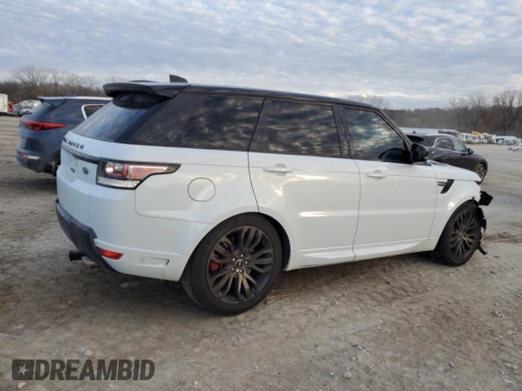 2017 Land Rover Range Rover Sport HSE Dynamic with VIN SALWV2FV9HA686404, listed as a Copart auction lot 84302614 with 100,855 mi miles and Salvage Title. Bid and sale history available at carsss.com. Image 3.
