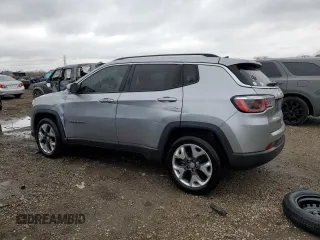 2019 Jeep Compass Limited with VIN 3C4NJCCB6KT659868, listed as a Copart auction lot 80704144 with 84,013 mi miles and Salvage title. Bid and sale history available at DreamBid. Image 2.