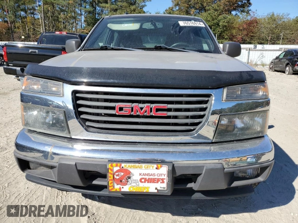 2008 GMC Canyon SLE1 with VIN 1GTDT33E488216285, listed as a Copart auction lot 76516914 with 136,435 mi miles and Salvage Title. Bid and sale history available at carsss.com. Image 5.