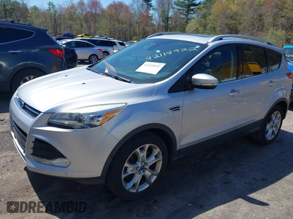 2016 Ford Escape Titanium with VIN 1FMCU9JXXGUA51537, listed as a IAAI auction lot 42118922 with 109,439 mi miles. Bid and sale history available at carsss.com. Image 14.