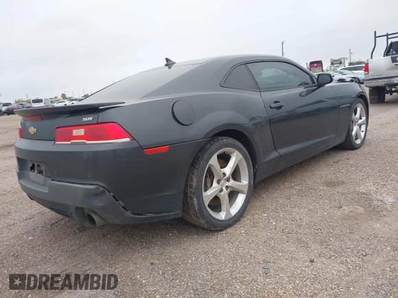 2015 Chevrolet Camaro SS with VIN 2G1FK1EJ9F9304625, listed as a IAAI auction lot 42187941 with 167,250 mi miles and . Bid and sale history available at DreamBid. Image 4.