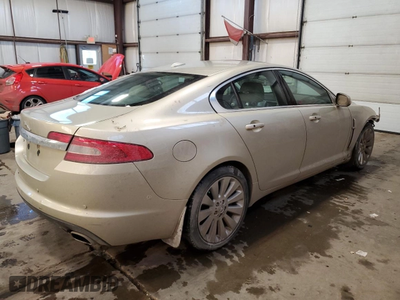 2009 Jaguar XF with VIN SAJXA06B19HR29408, listed as a Copart auction lot 88125085 with 160,152 mi miles and Salvage Title. Bid and sale history available at DreamBid. Image 3.
