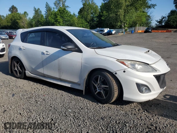 2013 Mazda 3 Mazdaspeed3 Touring with VIN JM1BL1L38D1805160, listed as a Copart auction lot 56572725 with 121,181 mi miles and Salvage title. Bid and sale history available at DreamBid. Image 4.