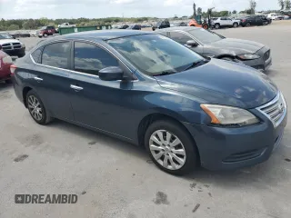 2013 Nissan Sentra FE+ S with VIN 3N1AB7AP1DL562777, listed as a Copart auction lot 55129045 with 194,017 mi miles and Clean Title. Bid and sale history available at DreamBid. Image 4.