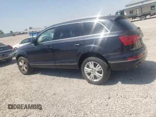 2011 Audi Q7 Premium Plus with VIN WA1LMAFE9BD008193, listed as a Copart auction lot 53777785 with 140,038 mi miles and Salvage title. Bid and sale history available at DreamBid. Image 2.