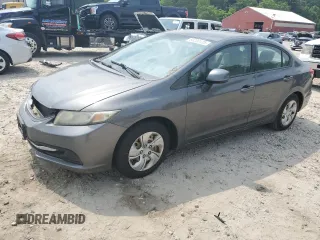 2013 Honda Civic LX z VIN 2HGFB2F56DH541964, wystawiony jako Copart lot #60200135 z przebiegiem 219 631 mil mil oraz Czysty tytuł • Clean title. Historia ofert i sprzedaży dostępna na DreamBid. Obrazek 1.