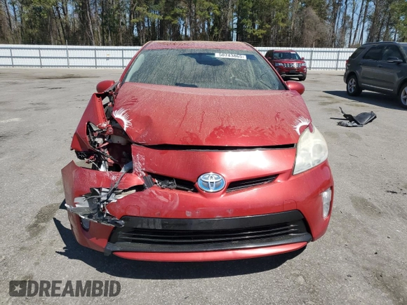 2013 Toyota Prius One with VIN JTDKN3DU0D0339064, listed as a Copart auction lot 50743865 with 211,602 mi miles and Salvage Title. Bid and sale history available at DreamBid. Image 5.