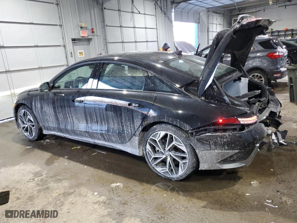 2024 Hyundai IONIQ 6 Limited with VIN KMHM54AC1RA074257, listed as a Copart auction lot 42086145 with 5,793 mi miles and Salvage Title. Bid and sale history available at carsss.com. Image 2.