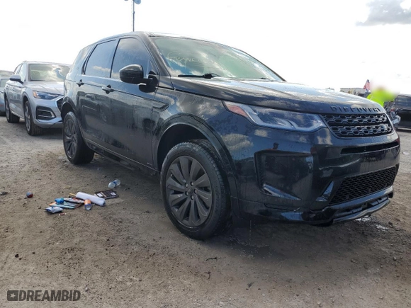2020 Land Rover Discovery Sport SE R-Dynamic with VIN SALCL2FX2LH833088, listed as a Copart auction lot 76464334 with 0 mi miles and Non Repairable. Bid and sale history available at carsss.com. Image 4.