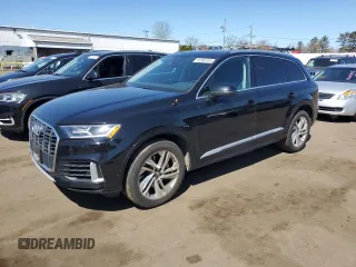 2020 Audi Q7 Premium Plus with VIN WA1LXAF73LD003064, listed as a Copart auction lot 52695705 with 90,564 mi miles and Clean Title. Bid and sale history available at carsss.com. Image 1.