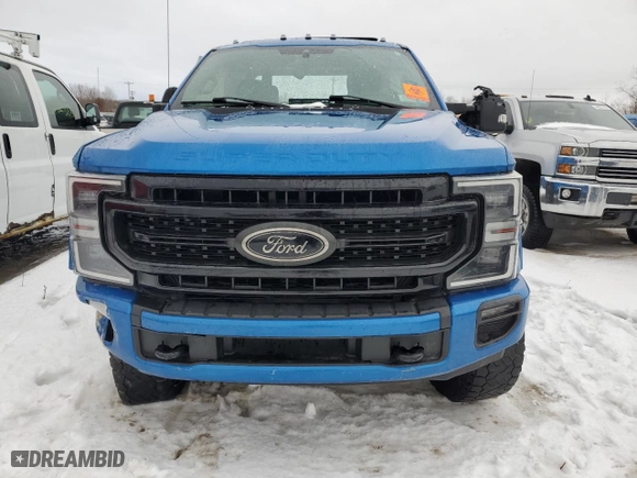 2020 Ford Super Duty F-350 SRW XL with VIN 1FT8W3BN0LEE17167, listed as a Copart auction lot 43993015 with 114,324 mi miles and Salvage Title. Bid and sale history available at carsss.com. Image 5.