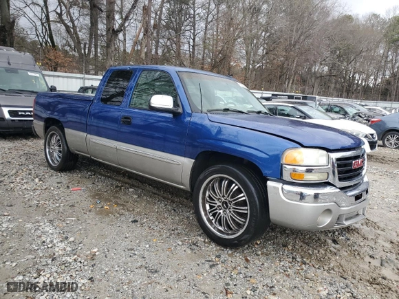 2003 GMC Sierra 1500 SLE with VIN 2GTEC19T831141150, listed as a Copart auction lot 87323564 with 173,315 mi miles and Salvage Title. Bid and sale history available at carsss.com. Image 4.