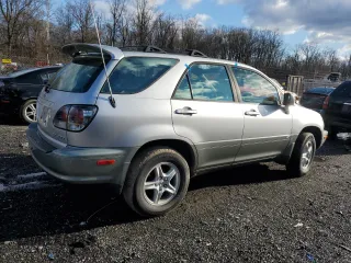 2002 Lexus RX 300 with VIN JTJHF10U620284034, listed as a Copart auction lot 84848444 with 0 mi miles and Salvage Title. Bid and sale history available at carsss.com. Image 3.