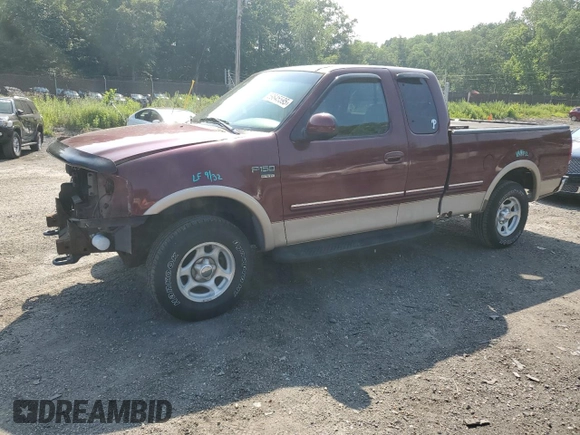 1998 Ford F-150 with VIN 1FTZX18W8WNB76999, listed as a Copart auction lot 59845595 with 135,063 mi miles and Salvage title. Bid and sale history available at DreamBid. Image 1.