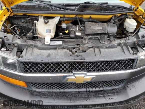 2013 Chevrolet Express Cargo Van with VIN 1GCWGGCA7D1149329, listed as a Copart auction lot 85995564 with 136,420 mi miles and Clean Title. Bid and sale history available at carsss.com. Image 12.