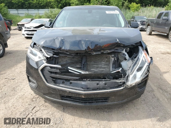 2019 Chevrolet Traverse LS with VIN 1GNERFKW7KJ315897, listed as a Copart auction lot 59715784 with 102,830 mi miles and Salvage Title. Bid and sale history available at carsss.com. Image 5.