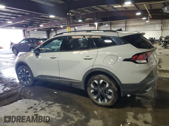 2023 Kia Sportage X-Line with VIN 5XYK6CAF4PG092584, listed as a Copart auction lot 71846724 with 16,284 mi miles and Salvage title. Bid and sale history available at DreamBid. Image 2.