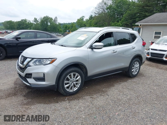2017 Nissan Rogue SV with VIN KNMAT2MV4HP508746, listed as a IAAI auction lot 42521370 with 123,776 mi miles and . Bid and sale history available at DreamBid. Image 19.
