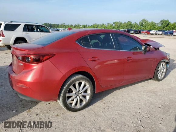 2015 Mazda 3 S Grand Touring with VIN JM1BM1W38F1236175, listed as a Copart auction lot 65292025 with Not provided miles and Clean title. Bid and sale history available at DreamBid. Image 3.