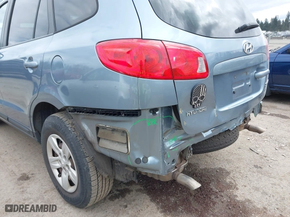 2009 Hyundai Santa Fe GLS with VIN 5NMSG13DX9H319699, listed as a IAAI auction lot 41949510 with 188,739 mi miles. Bid and sale history available at carsss.com. Image 6.