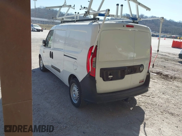 2020 Ram ProMaster City Cargo Van Tradesman with VIN ZFBHRFAB1L6P55139, listed as a IAAI auction lot 41712540 with 101,661 mi miles. Bid and sale history available at carsss.com. Image 3.