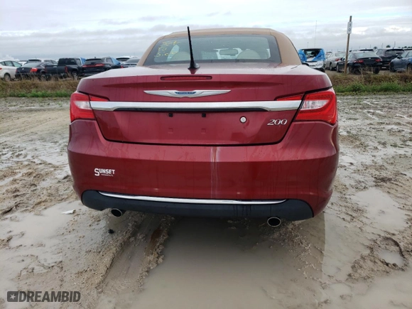 2012 Chrysler 200 Limited with VIN 1C3BCBFG0CN279557, listed as a Copart auction lot 74511964 with 0 mi miles and Non Repairable. Bid and sale history available at carsss.com. Image 6.