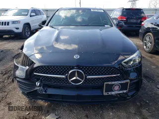 2024 Mercedes-Benz C 300 with VIN W1KAF4HB8RR156396, listed as a Copart auction lot 48219474 with 2,573 mi miles and Salvage Title. Bid and sale history available at DreamBid. Image 5.