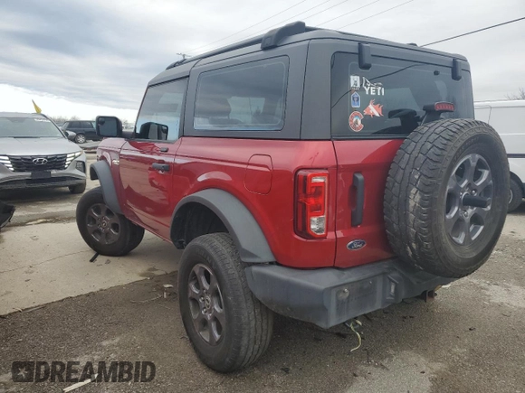 2021 Ford Bronco с VIN 1FMDE5CP4MLA64180, выставлен на аукционе Copart как лот 73194854 с пробегом 54 227 миль миль и Списание • Salvage title. История ставок и продаж доступна на DreamBid. Изображение 2.