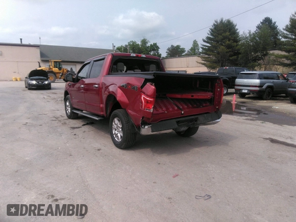 2016 Ford F-150 XLT with VIN 1FTEW1EP5GFA66616, listed as a IAAI auction lot 42457429 with 142,397 mi miles and . Bid and sale history available at DreamBid. Image 3.