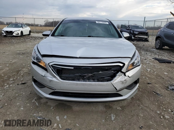 2017 Hyundai Sonata 2.4L with VIN 5NPE24AF0HH539887, listed as a Copart auction lot 50719265 with 56,849 mi miles and Salvage Title. Bid and sale history available at carsss.com. Image 5.