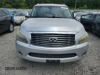 2011 Infiniti QX56 7-passenger with VIN JN8AZ2NF0B9501864, listed as a Copart auction lot 63815714 with 0 mi miles and Clean Title. Bid and sale history available at carsss.com. Image 5.
