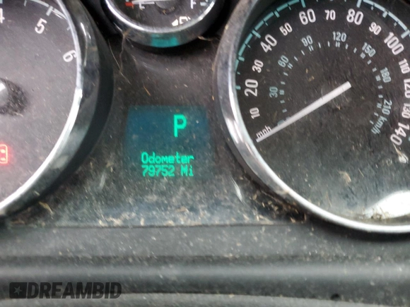 2014 Chevrolet Captiva Sport LT with VIN 3GNAL3EK7ES659238, listed as a Copart auction lot 80201764 with 79,752 mi miles and Salvage Title. Bid and sale history available at DreamBid. Image 9.