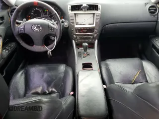2007 Lexus IS 350 with VIN JTHBE262275015464, listed as a Copart auction lot 55032655 with 157,648 mi miles and Salvage Title. Bid and sale history available at DreamBid. Image 8.