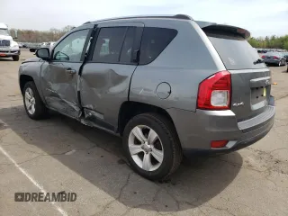 2012 Jeep Compass Latitude with VIN 1C4NJDEB0CD621109, listed as a Copart auction lot 54737735 with 73,323 mi miles and Salvage Title. Bid and sale history available at DreamBid. Image 2.