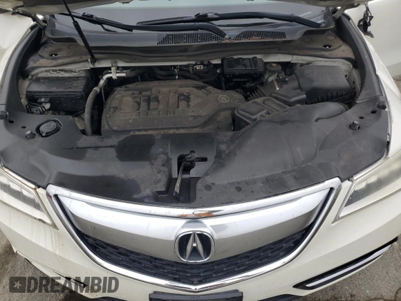 2015 Acura MDX Technology with VIN 5FRYD4H41FB019283, listed as a Copart auction lot 54602125 with 139,322 mi miles and Salvage title. Bid and sale history available at DreamBid. Image 12.