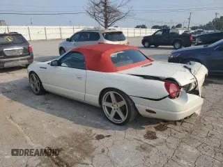 2002 Ford Thunderbird Hardtop Premium with VIN 1FAHP60AX2Y112499, listed as a Copart auction lot 66159944 with 147,721 mi miles and Non Repairable. Bid and sale history available at DreamBid. Image 2.