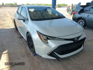 2021 Toyota Corolla Hatchback SE with VIN JTNB4MBE5M3145158, listed as a Copart auction lot 67862394 with 38,685 mi miles and Salvage Title. Bid and sale history available at carsss.com. Image 10.
