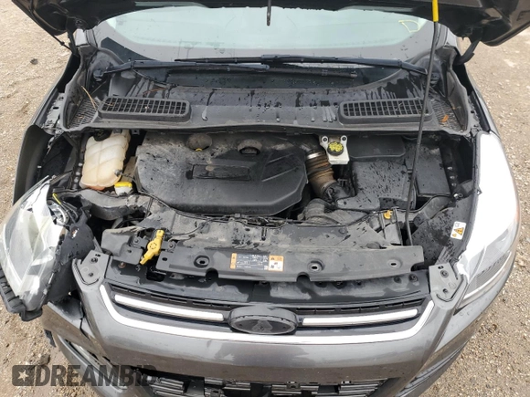 2016 Ford Escape Titanium with VIN 1FMCU9J94GUA43063, listed as a Copart auction lot 53875085 with 71,227 mi miles and Salvage Title. Bid and sale history available at DreamBid. Image 11.