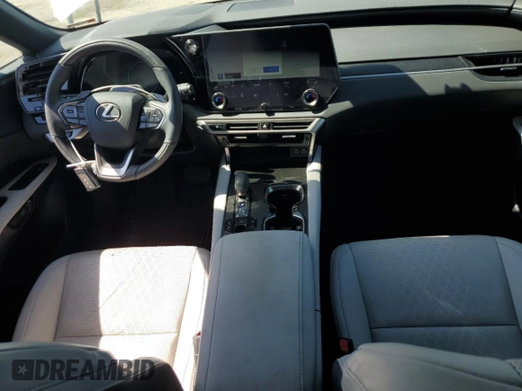 2023 Lexus RX 350 with VIN 2T2BAMCA3PC030204, listed as a Copart auction lot 54350785 with 22,432 mi miles and Salvage title. Bid and sale history available at DreamBid. Image 8.