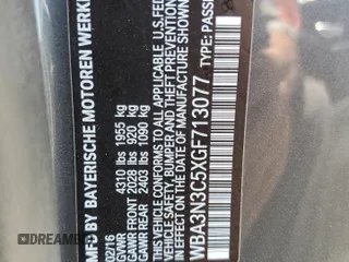 2016 BMW 4 Series 428i с VIN WBA3N3C5XGF713077, выставлен на аукционе Copart как лот 58254425 с пробегом 119 772 миль миль и Списание • Salvage title. История ставок и продаж доступна на DreamBid. Изображение 12.