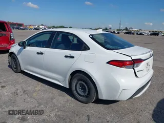 2020 Toyota Corolla LE with VIN 5YFEPRAE5LP078994, listed as a IAAI auction lot 41888292 with 92,563 mi miles. Bid and sale history available at carsss.com. Image 3.