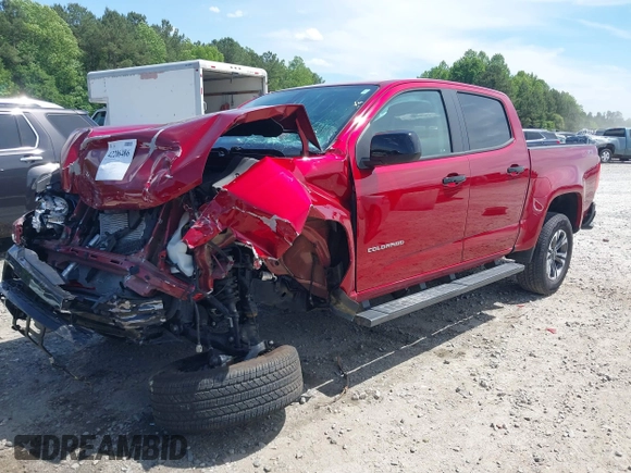 2021 Chevrolet Colorado 4WD Z71 с VIN 1GCGTDEN4M1197644, выставлен на аукционе IAAI как лот 42206486 с пробегом 38 107 миль миль и . История ставок и продаж доступна на DreamBid. Изображение 23.