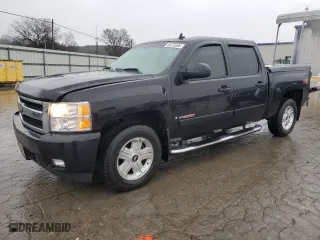 2008 Chevrolet Silverado 1500 LTZ with VIN 2GCEK13Y181166373, listed as a Copart auction lot 44575265 with 167,503 mi miles and Salvage Title. Bid and sale history available at carsss.com. Image 1.