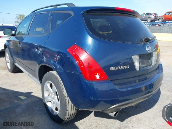 2003 Nissan Murano SL with VIN JN8AZ08W63W208957, listed as a IAAI auction lot 42110265 with 237,531 mi miles. Bid and sale history available at carsss.com. Image 3.