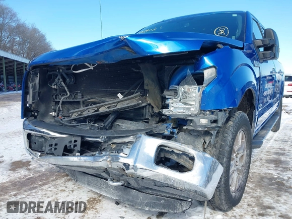 2015 Ford F-150 XLT with VIN 1FTEW1EG1FFA87638, listed as a IAAI auction lot 41597302 with 143,400 mi miles. Bid and sale history available at carsss.com. Image 6.