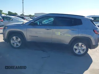2022 Jeep Compass Latitude with VIN 3C4NJCBB8NT174914, listed as a IAAI auction lot 42214023 with 66,148 mi miles and . Bid and sale history available at DreamBid. Image 14.