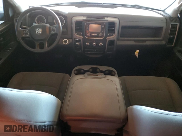 2018 Ram 1500 Express with VIN 1C6RR6FG5JS280628, listed as a Copart auction lot 61007805 with 128,470 mi miles and Salvage title. Bid and sale history available at DreamBid. Image 8.