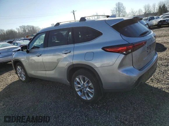 2023 Toyota Highlander L with VIN 5TDKDRBH1PS047176, listed as a Copart auction lot 47275345 with 19,473 mi miles and Salvage title. Bid and sale history available at DreamBid. Image 2.